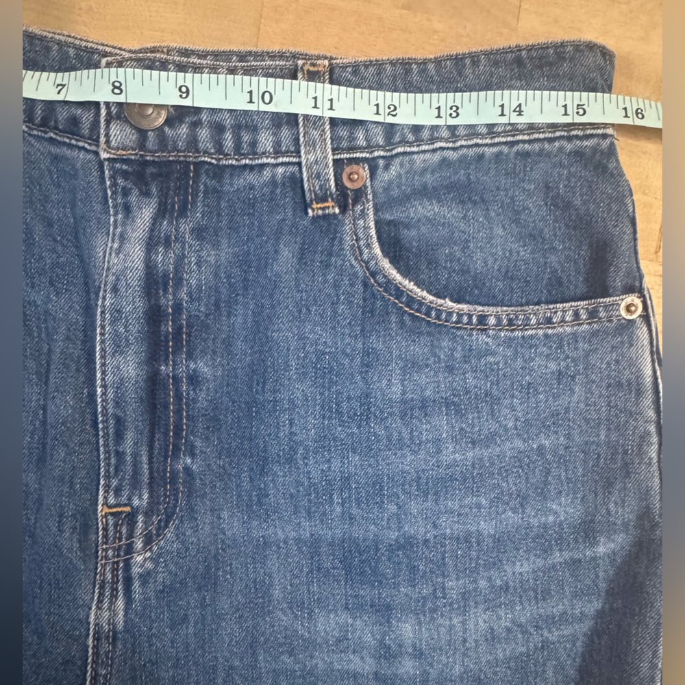NWT Polo by Ralph Lauren Women's wide leg crop jeans yarn dyed - Picture 7 of 9